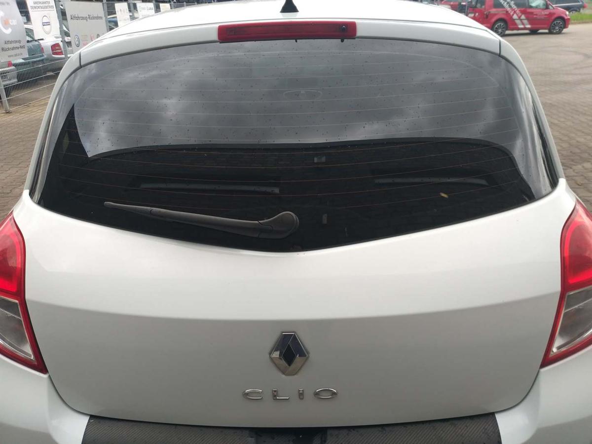 Renault Clio 3 original Heckklappe mit Heckscheibe OV369 Weiß Bj.2009 Renault Clio 3 original Heckklappe mit Heckscheibe OV369 Weiß Bj.2009